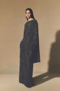 Karlie, klimt print silk pants
