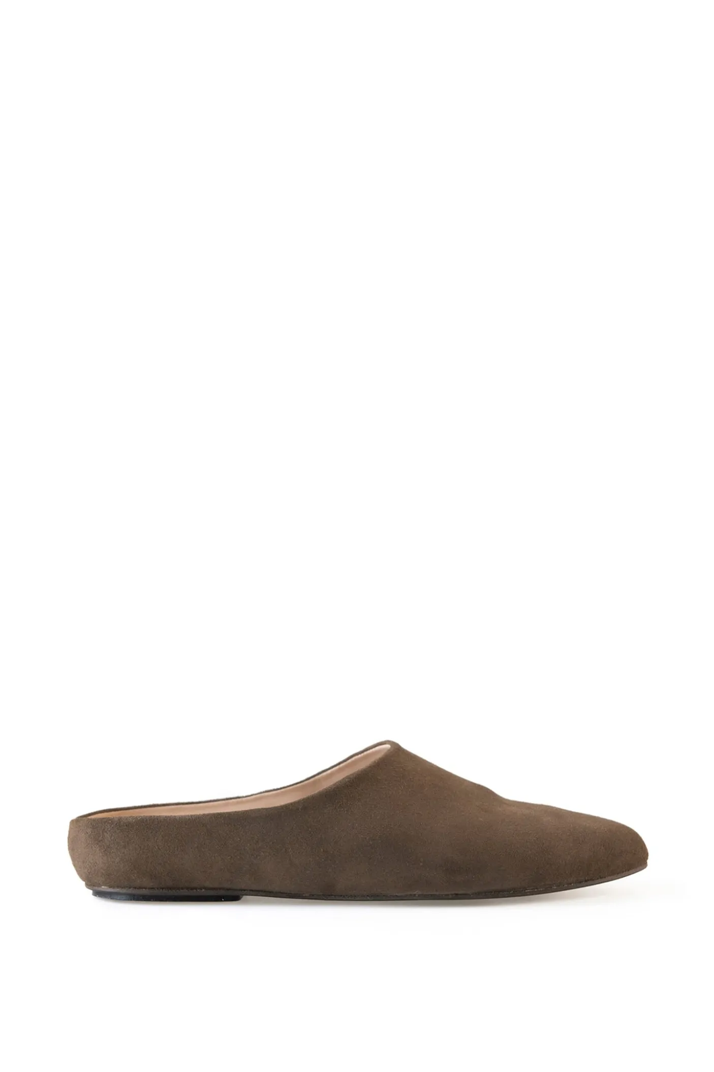 Kibal, babucha mujer de ante olive