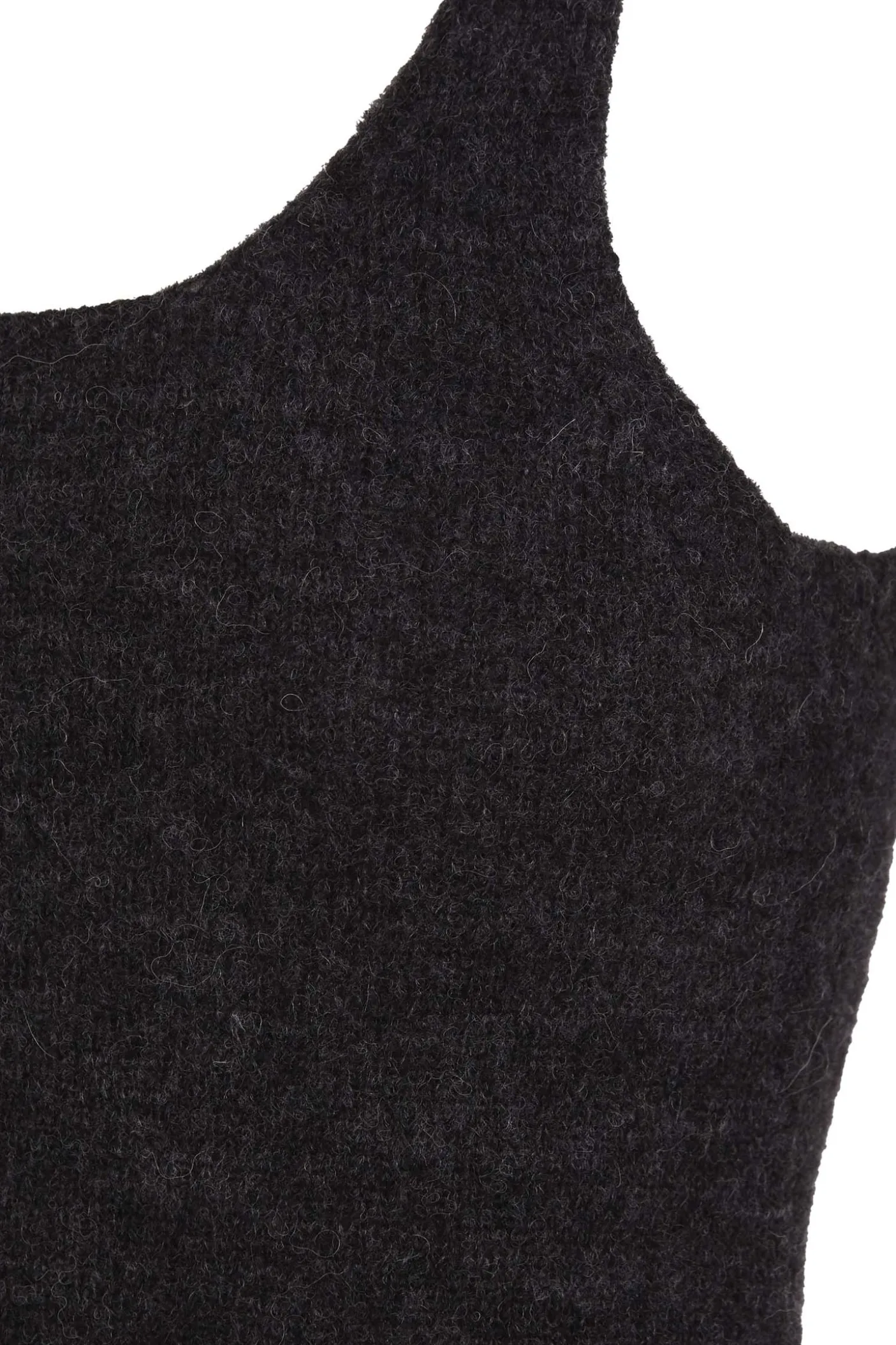 Lena, graphite alpaca, merino and silk top