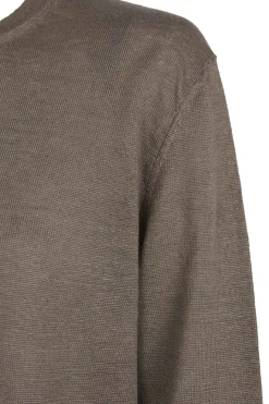 Lian, mink linen knit cardigan