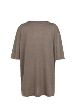 Lian, mink linen knit t-shirt