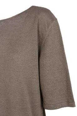 Lian, mink linen knit t-shirt