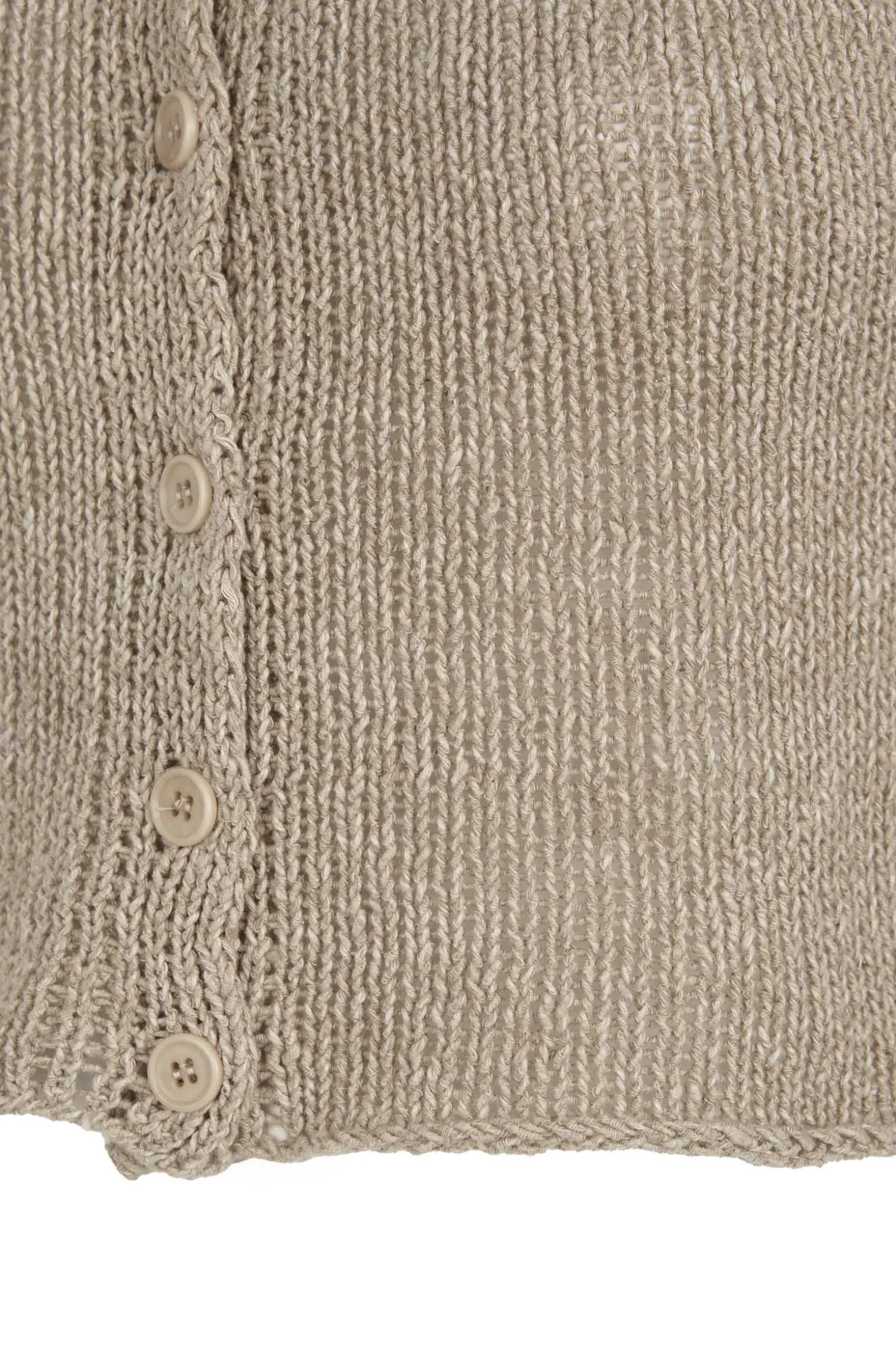Lierre, light olive knitwear cardigan