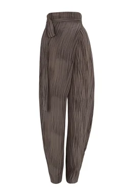 Lil, pantalon de seda calma print