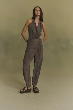 Lil, pantalon de seda calma print