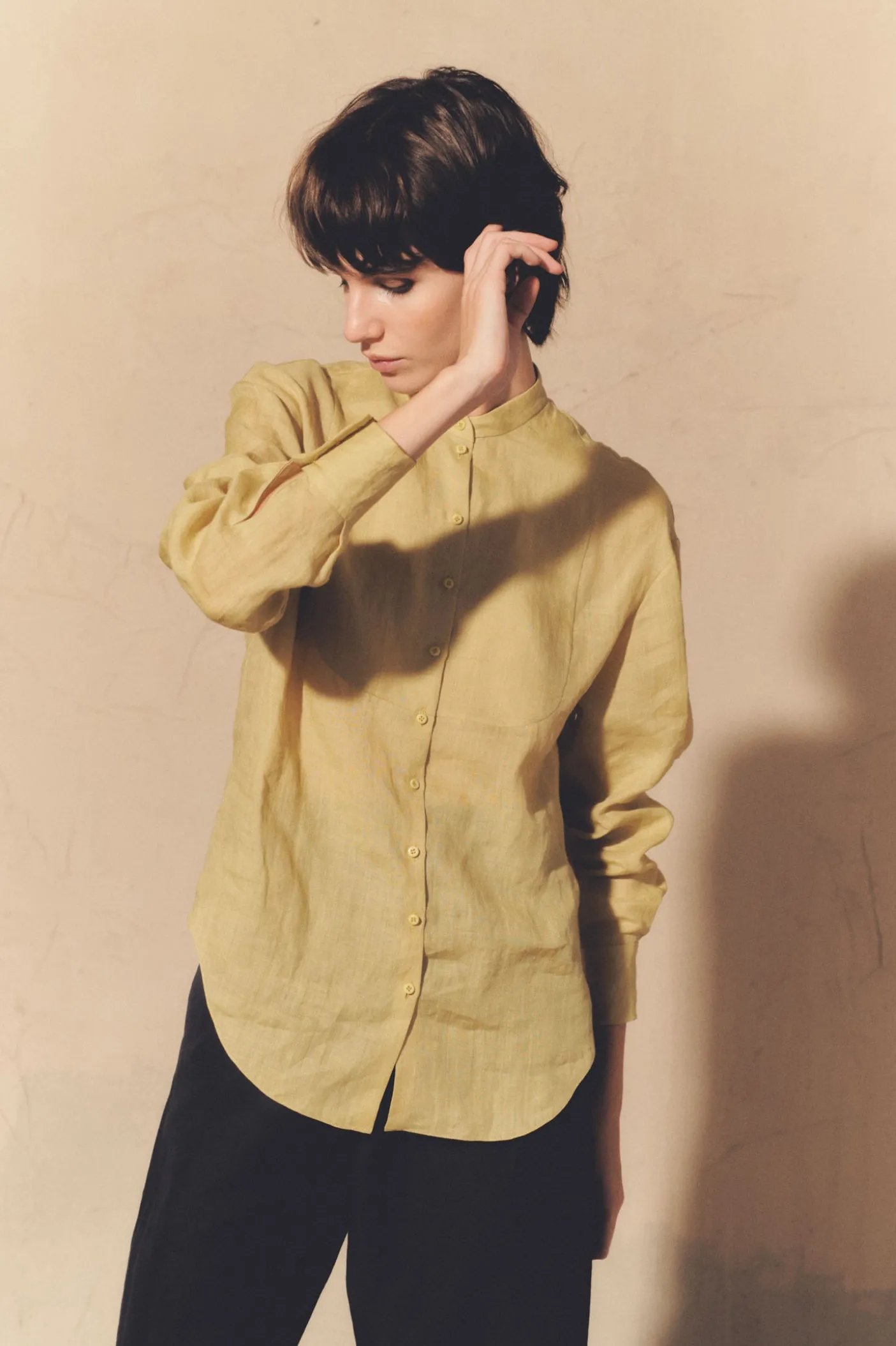 Lis, camomile ramie top