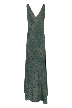 Lou, ciro print silk dress