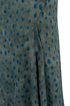 Lou, ciro print silk dress