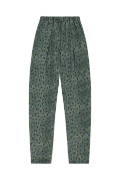 Lou, ciro print silk pants