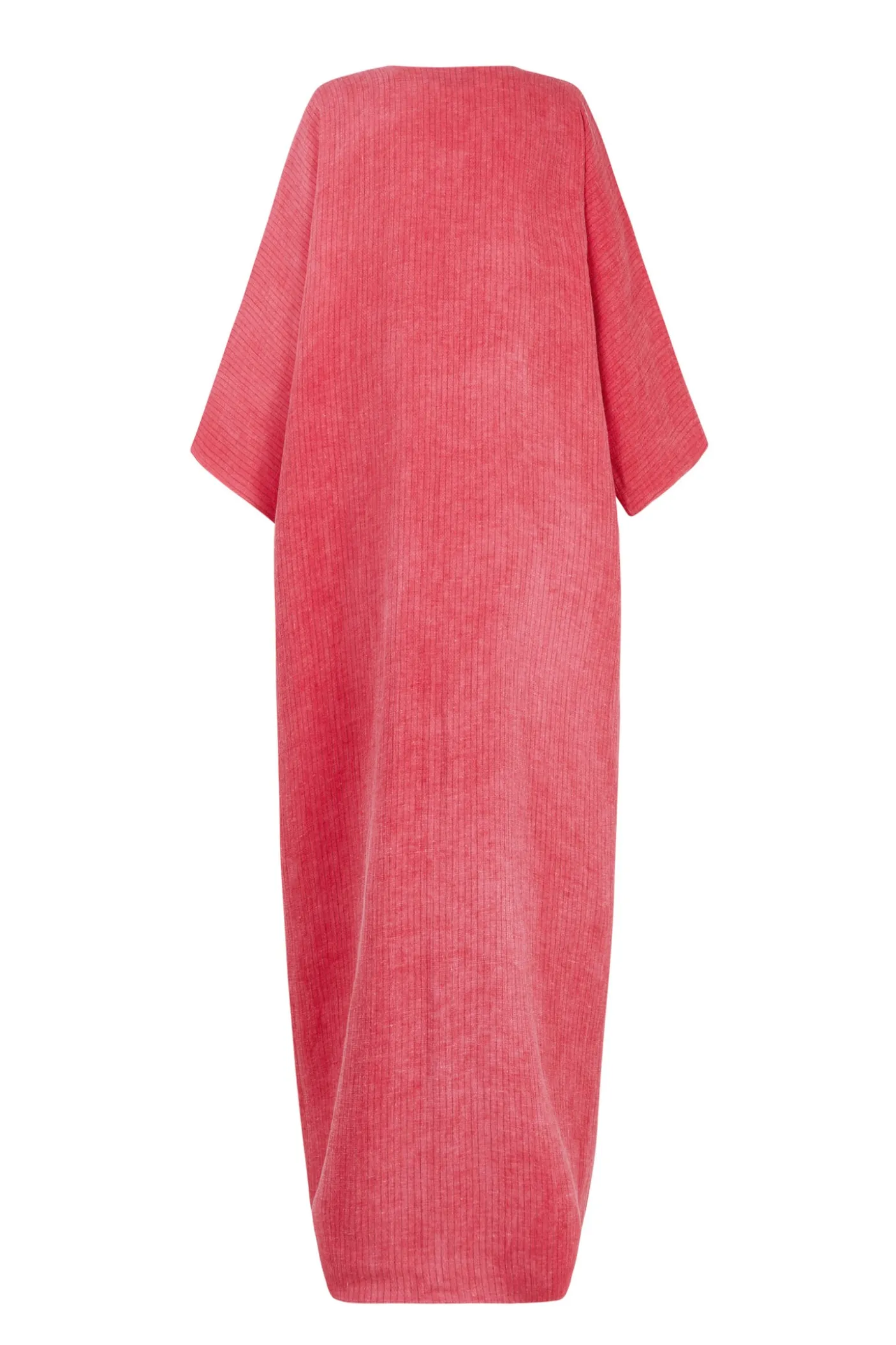 Lupe, pink striped maltinto linen coat