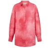 Lupita, pink maltinto silk shirt