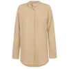 Macho, pink sand silk shirt