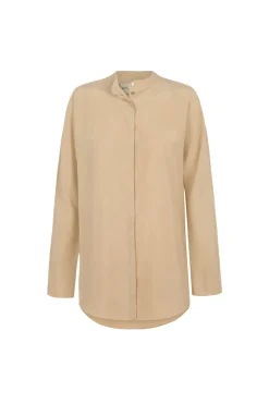 Macho, pink sand silk shirt