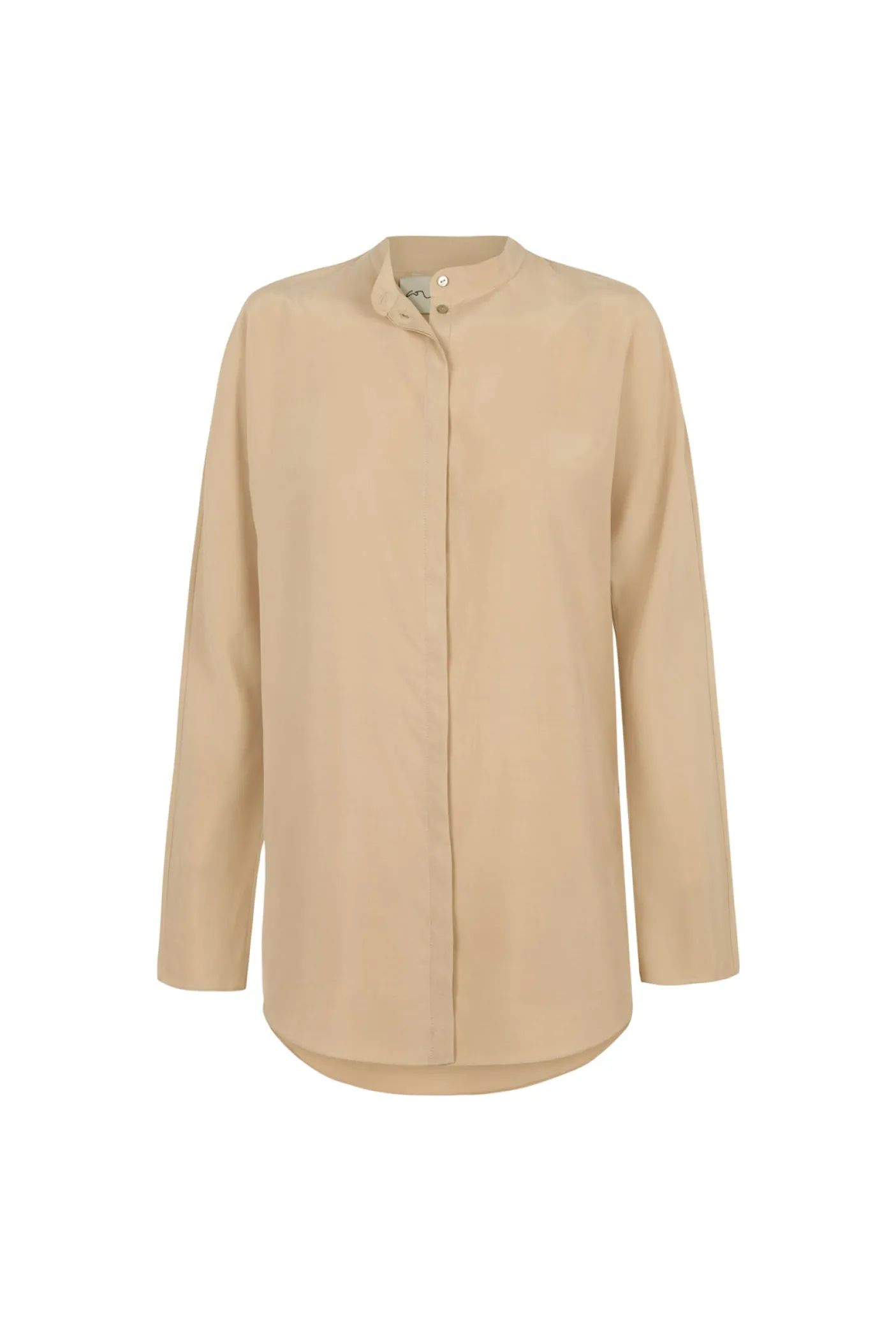 Macho, pink sand silk shirt