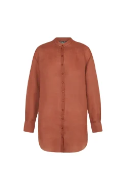 Marco, camisa en ramio rojo