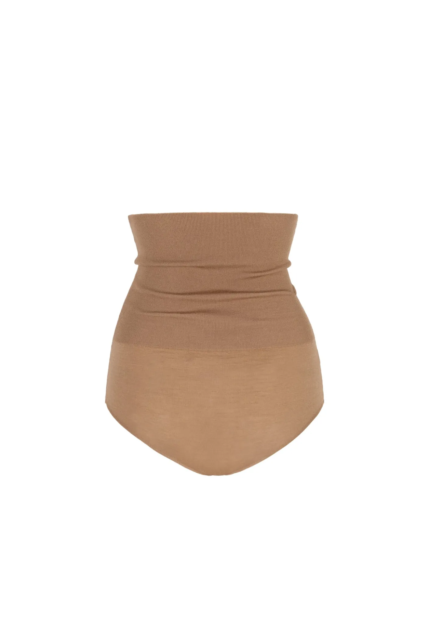 Maris, brief alto en cachemir cocoa