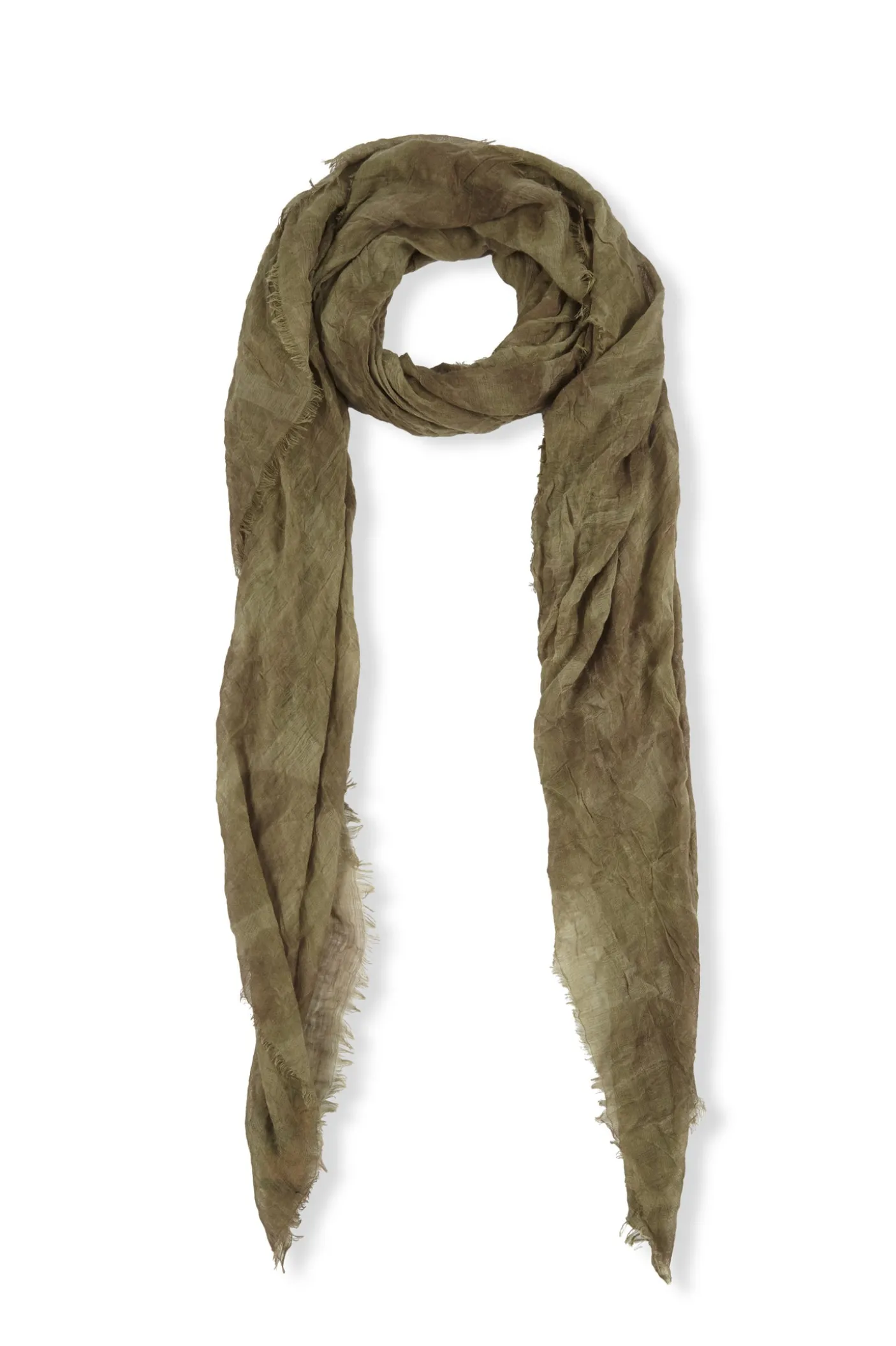 Mat, foulard maltinto verde kaki