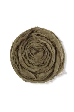 Mat, foulard maltinto verde kaki