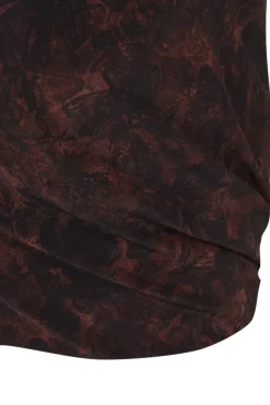 Mathilda, mata print crop top