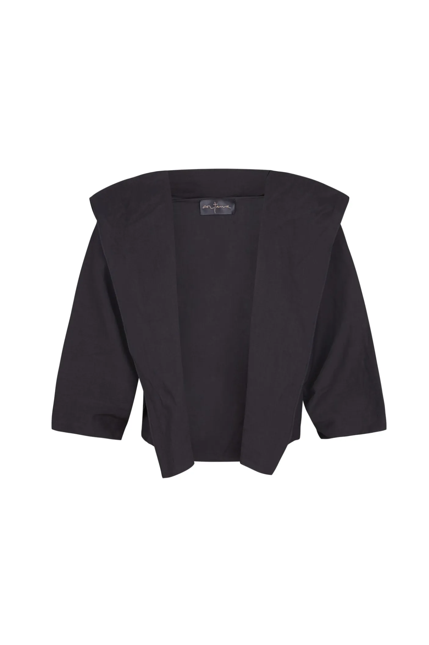 Mira, chaqueta en cáñamo y viscosa grafito