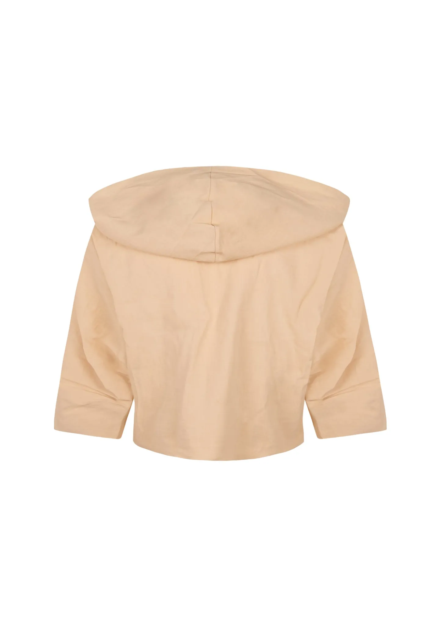 Mira, light peach jacket