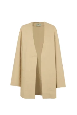 Mite, chaqueta oversize beige
