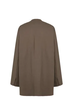 Mite, cocoa oversized jacket