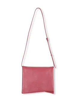 Modular, bolso en cuero fresa