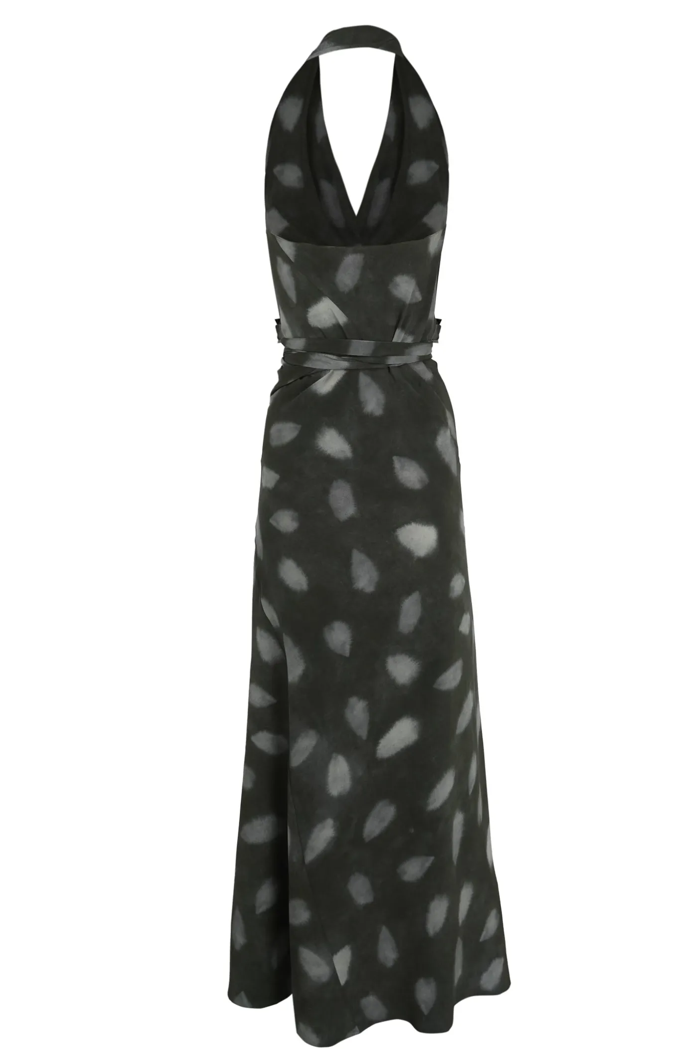 Molly, vestido de seda mint print