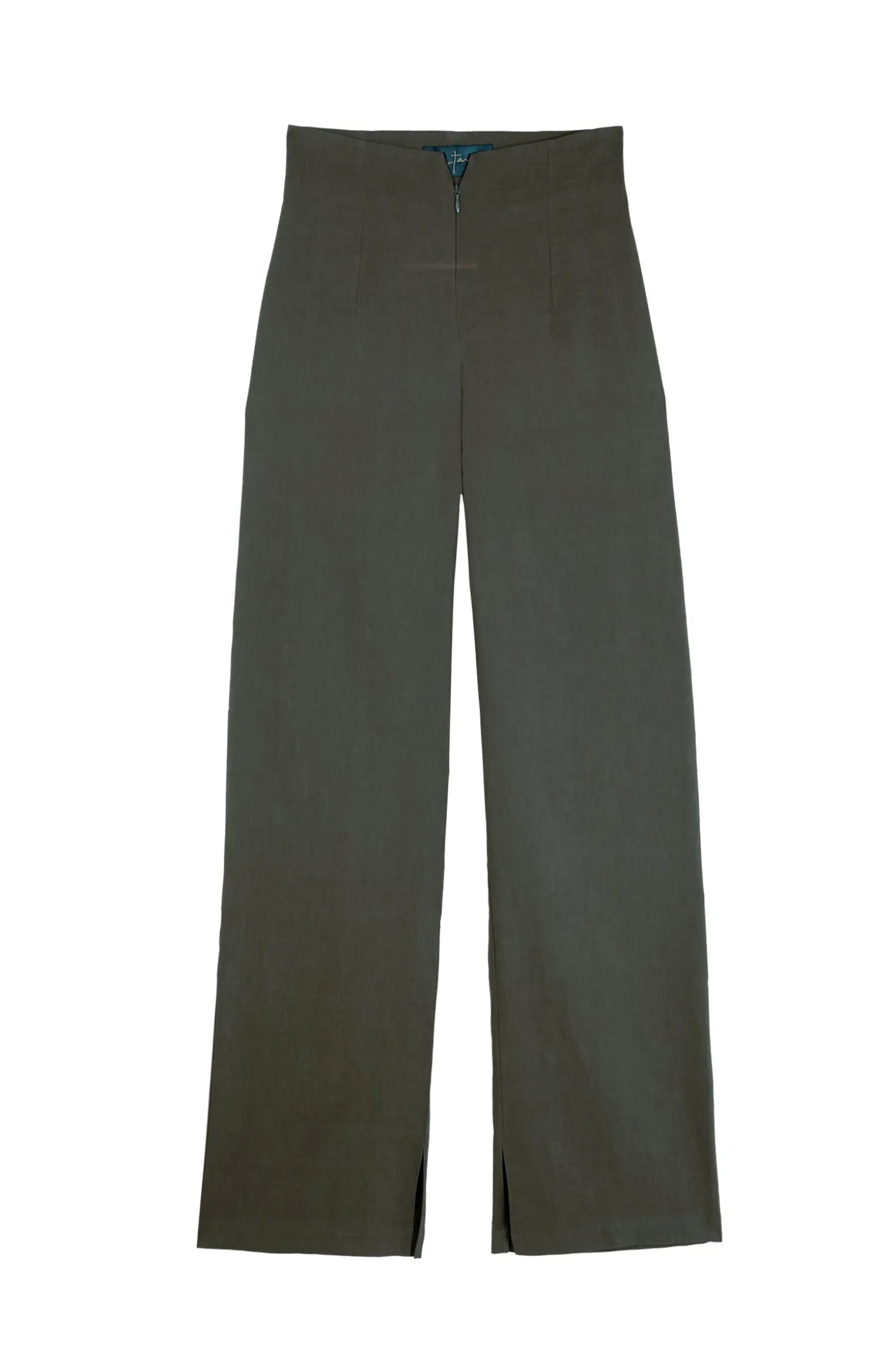Mota, pantalon recto grafito