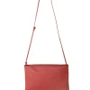 Myla, bolso bandolera en cuero rojo