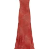 Nadine, granada print silk dress