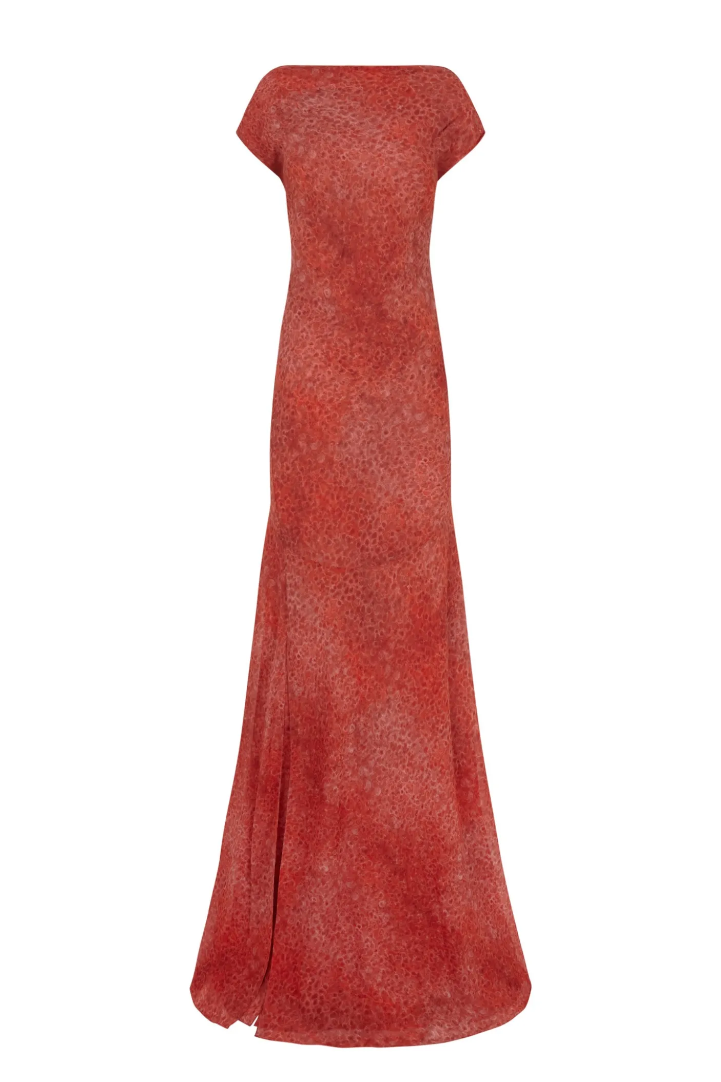 Nadine, granada print silk dress