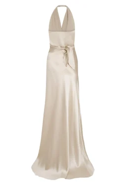 Nailah, champagne dress