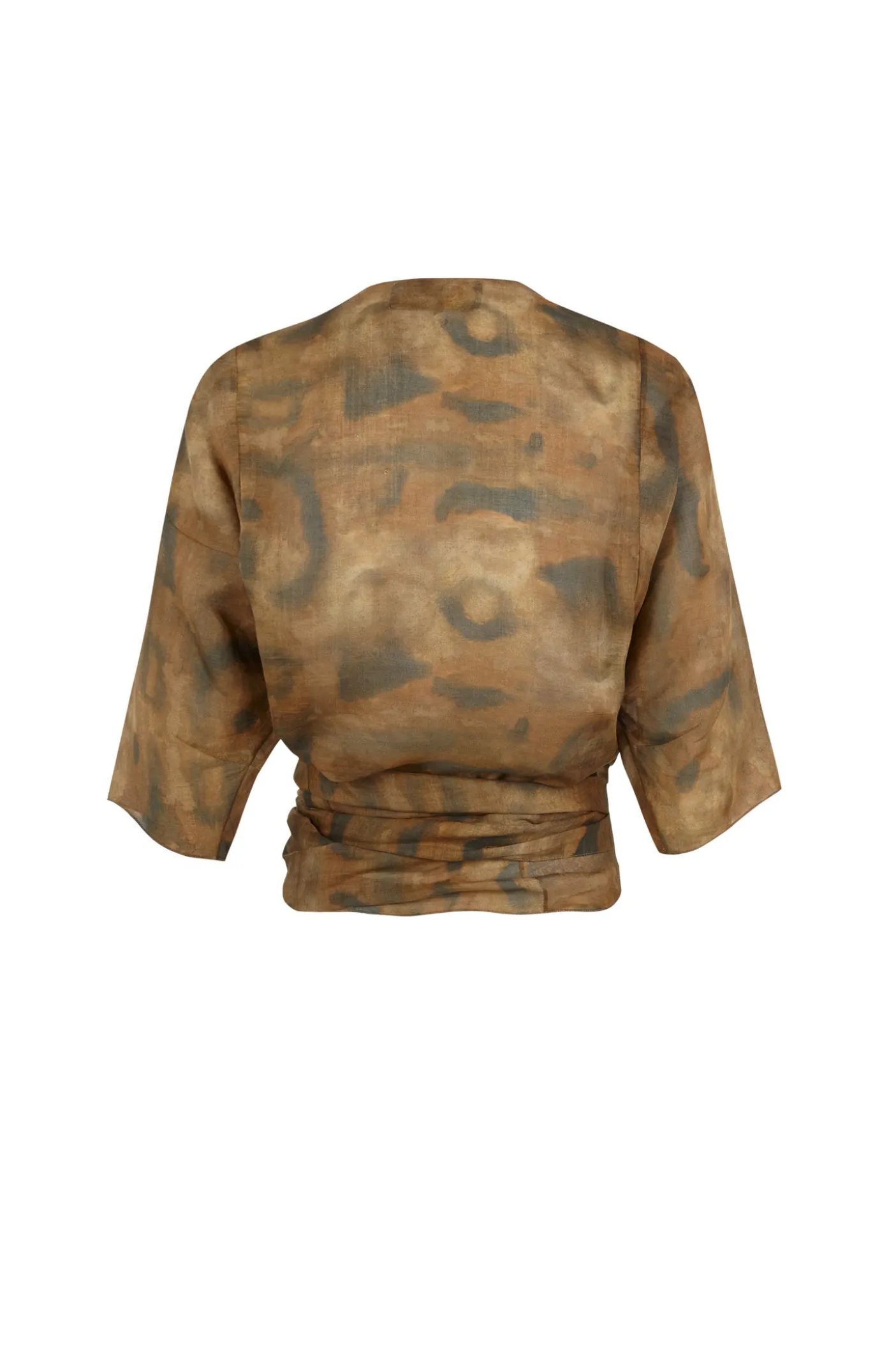 Nala, taiyo print ramie top