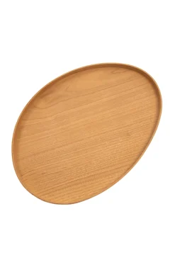 Oeuf, bandejas en madera de castaño
