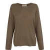 Ojala, gray wool and cashmere sweater