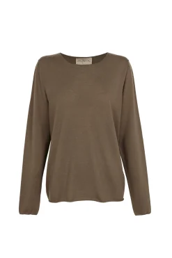 Ojala, gray wool and cashmere sweater
