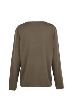 Ojala, gray wool and cashmere sweater