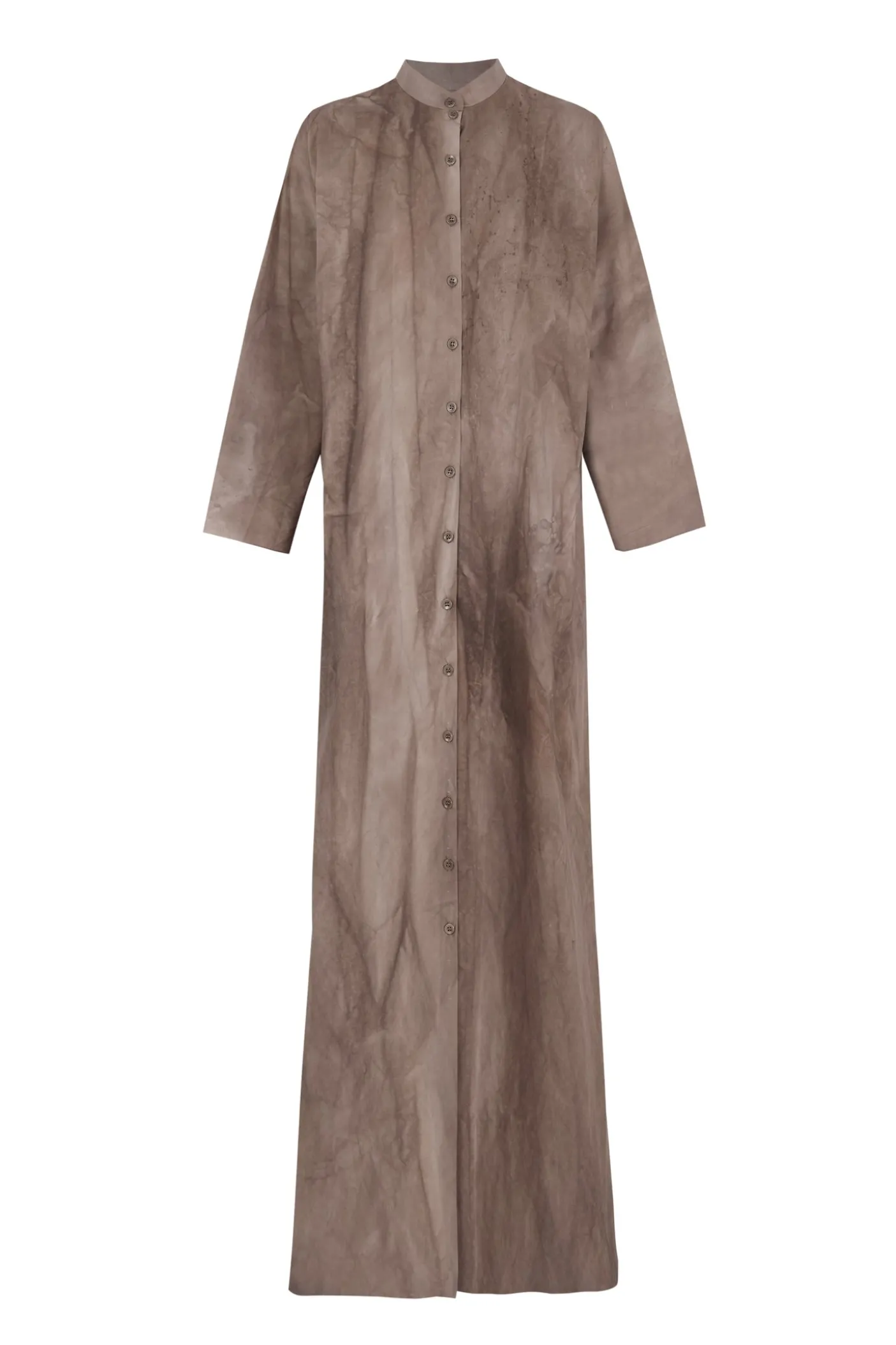 Ono, vestido camisero cacao maltinto