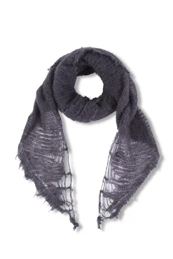 Onye, bandana de punto abierto gris