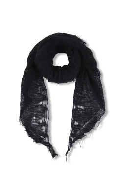 Onye, bandana de punto abierto negro