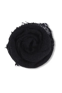 Onye, bandana de punto abierto negro