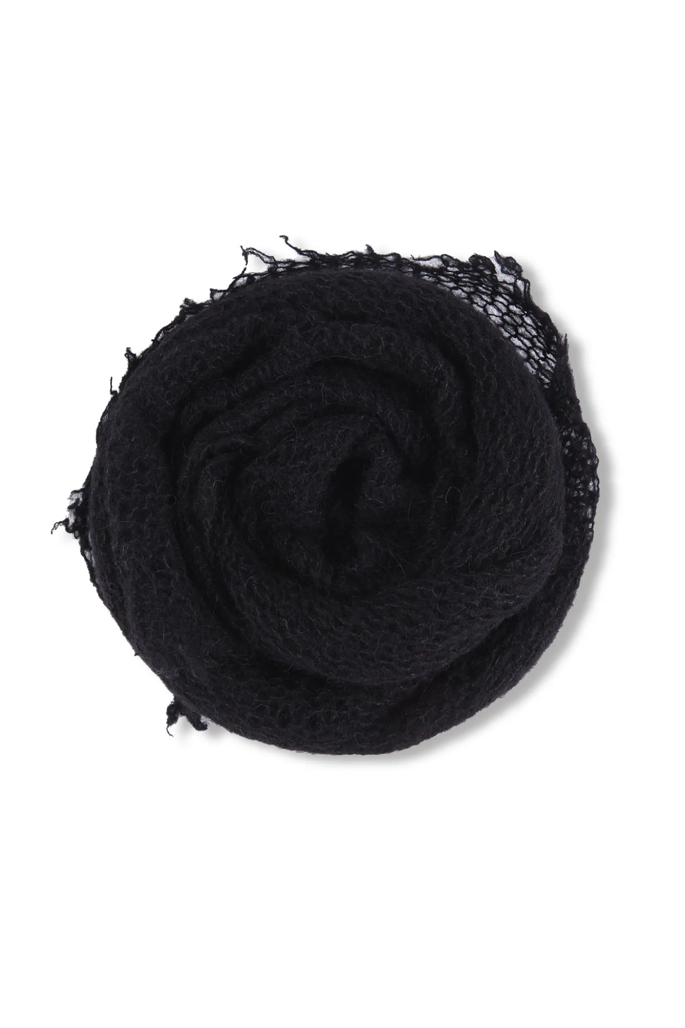 Onye, bandana de punto abierto negro