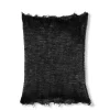 Onye, cuello de punto abierto en alpaca, seda y cachemir negro