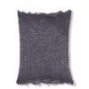 Onye, cuello de punto abierto en alpaca, seda y cachemir gris