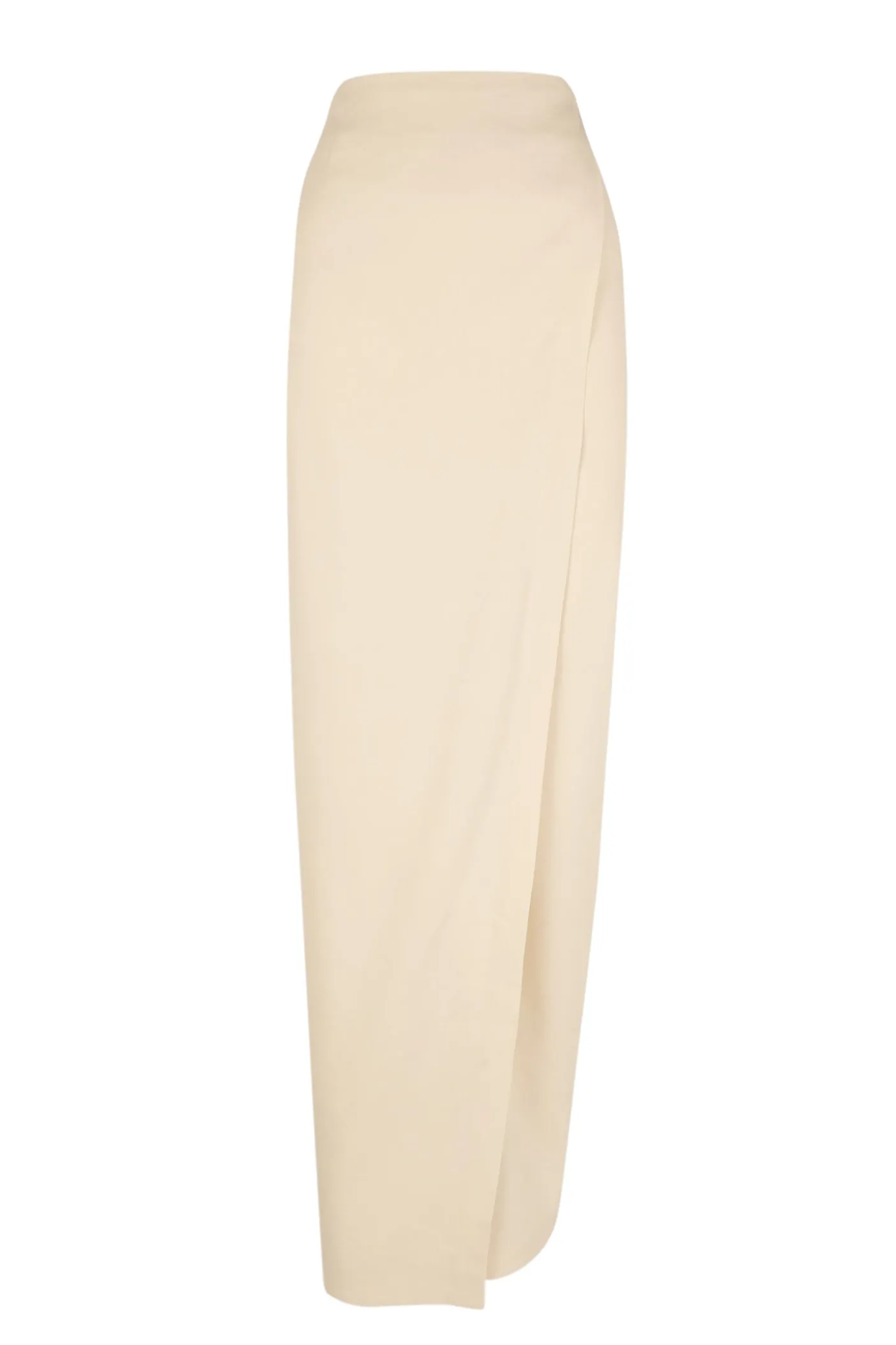 Organica, ivory wrap skirt