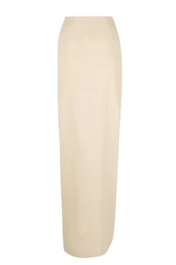 Organica, ivory wrap skirt