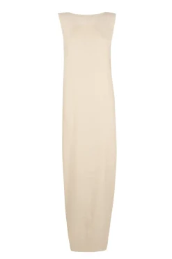 Organica, long ivory dress