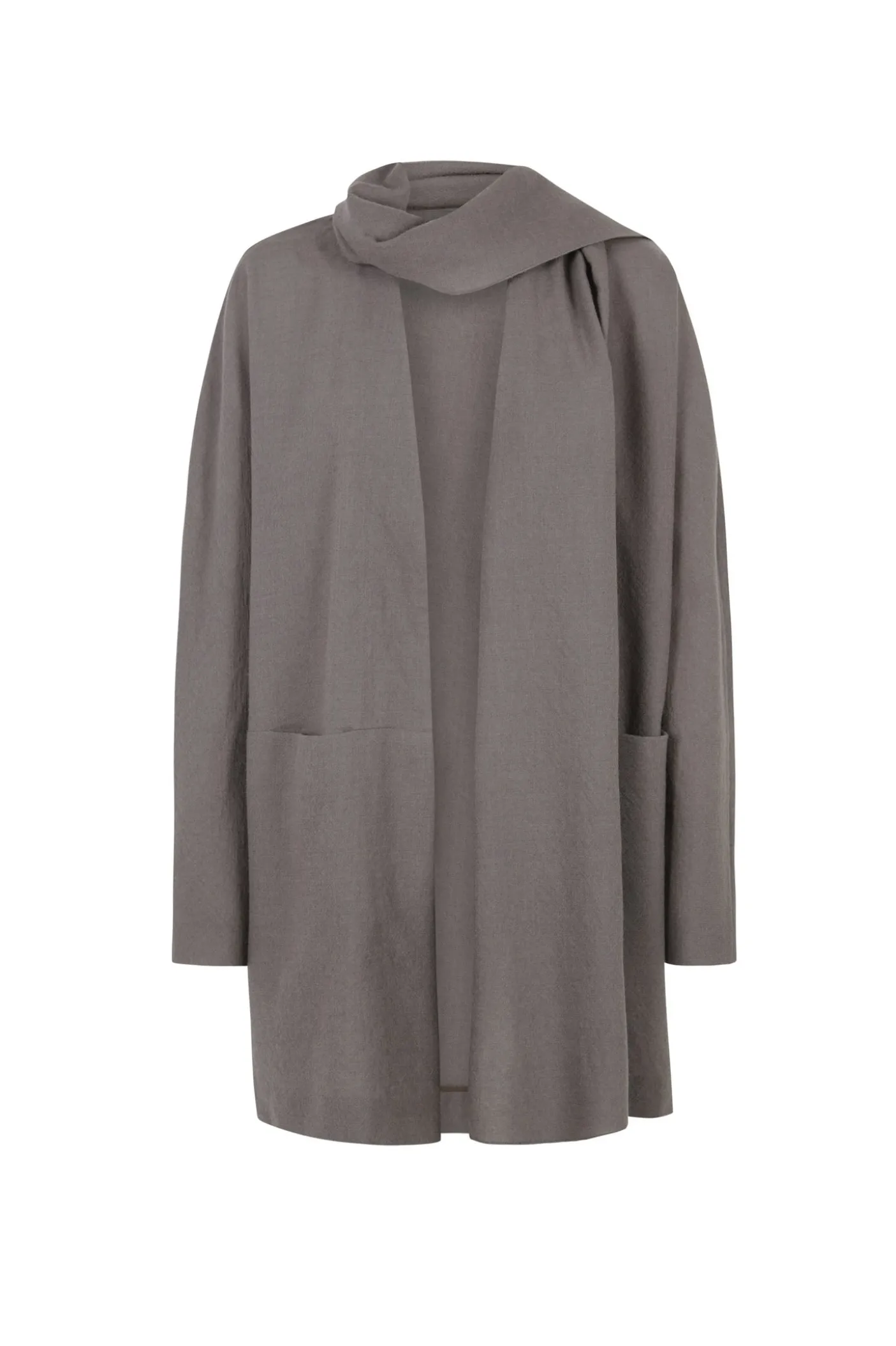 Patti, gray virgin wool jacket